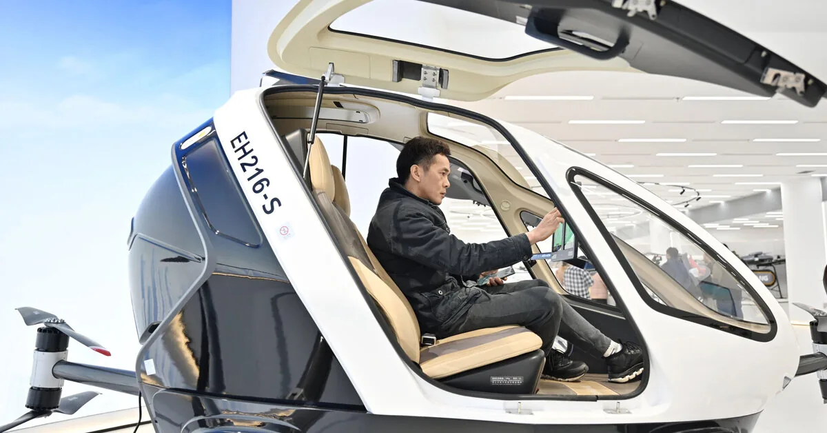 The first autonomous passenger air taxi tested in Kazakhstan