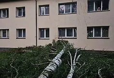 Storm aftermath in Eišiškės and surroundings