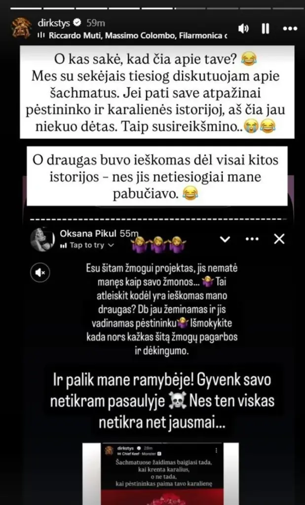 Instagram photo/Dominykas Dirksys post