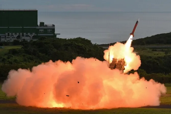 AFP/Scanpix/„Patriot“ raketa