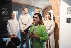 The exhibition 'Frequency of Freedom' opened in Gediminas Castle Tower