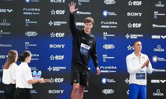 LTU Aquatics/Dariaus Kibirkščio nuotr./Tomas Navikonis iškovojo sidabrą.