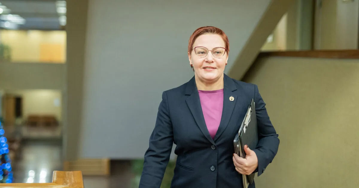 Member of Parliament Daiva Ulbinaitė elected as the new chairperson of the TS-LKD Vilnius district branch