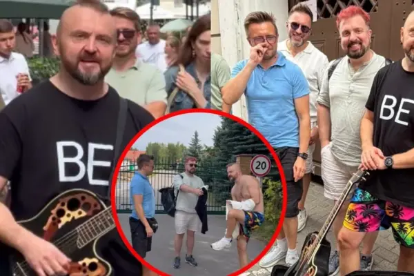 Stano celebrates a bachelor party: it includes a group of famous friends, the Grim Reaper, and a surprise in the center of Vilnius