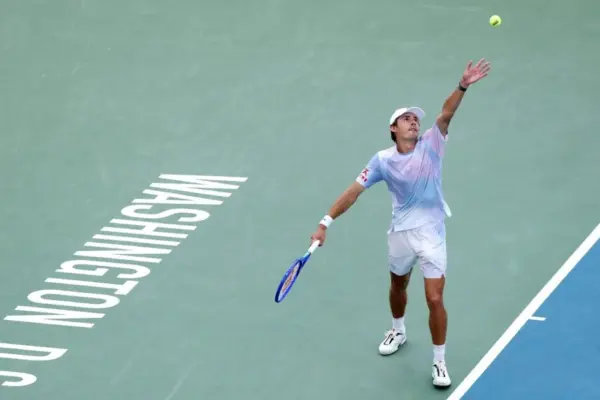 The Australian who defended the champion title in Washington – a setback in the quarterfinals