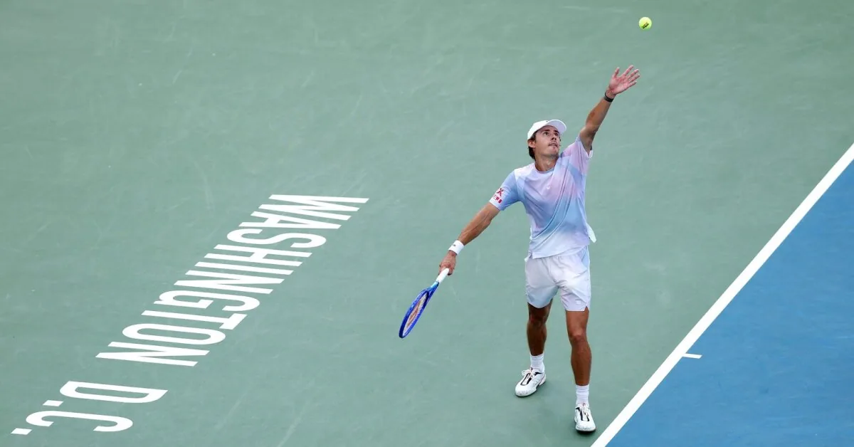 The Australian who defended the champion title in Washington – a setback in the quarterfinals