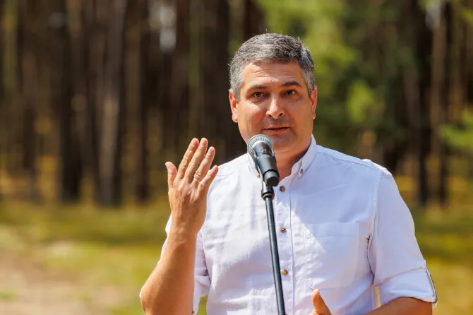 Eriko Ovčarenko / BNS nuotr./Dviračių tako atidarymas