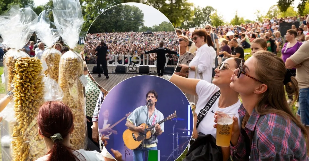 A thousand-strong crowd flocked to Giminines in Kėdainiai: "The behavior of the festival visitors was surprising"