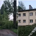 Eišiškės elder after the storm: "Residents are in shock"