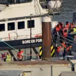 Channel ship caught fire: nearly 160 migrants rescued
