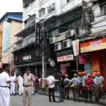 Nine people died in a fire at a hotel in India