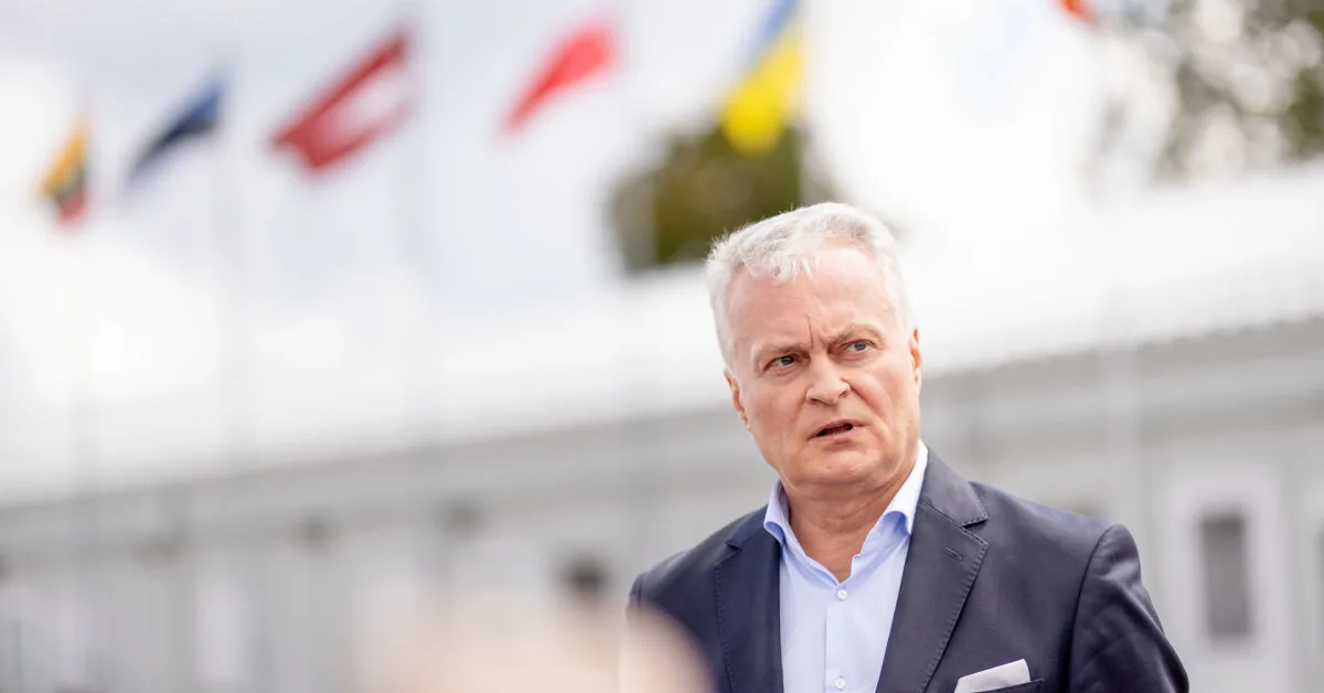 Nausėda: I am forced to coordinate vacation with work
