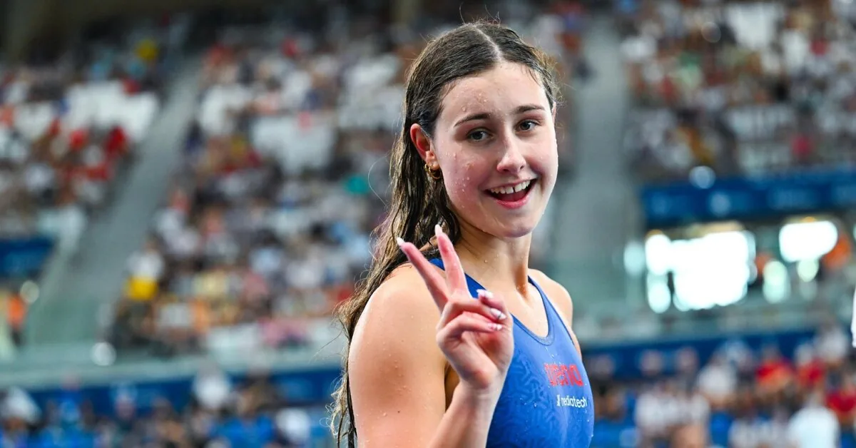 Fast as F-1: Šiauliai swimmer who loves "Formula 1" rejoiced: "Mom will be proud of me"