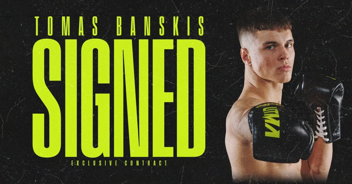 "One of Lithuania's most promising fighters" – exclusive UTMA contract
