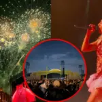 During Jessicos Shy's concert – a "hot" incident on the roof of Vingis Stage: it becomes clear who caught fire