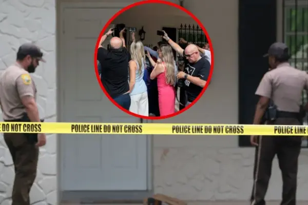 Live broadcast interrupted by police: a gruesome incident at the home of a world-famous blogger
