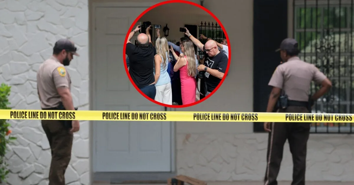 Live broadcast interrupted by police: a gruesome incident at the home of a world-famous blogger
