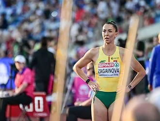 He shrugged and joked, "I’d probably jump farther with one leg."