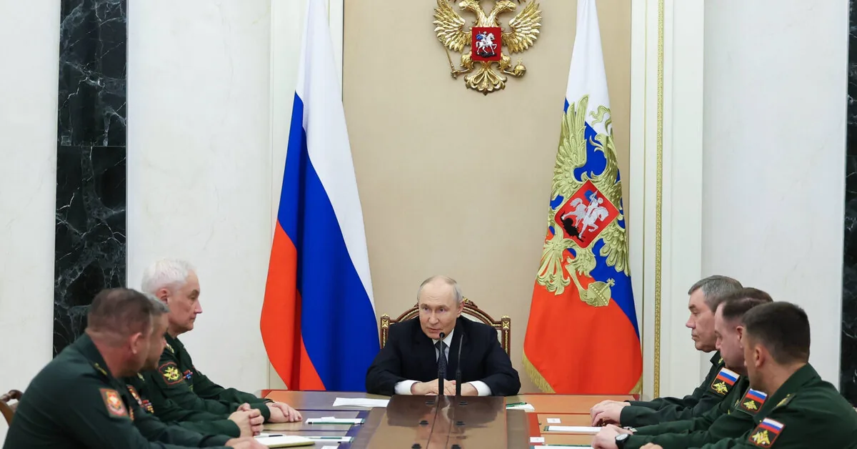 Vladimir Putin appointed a new head of Russia's drone forces