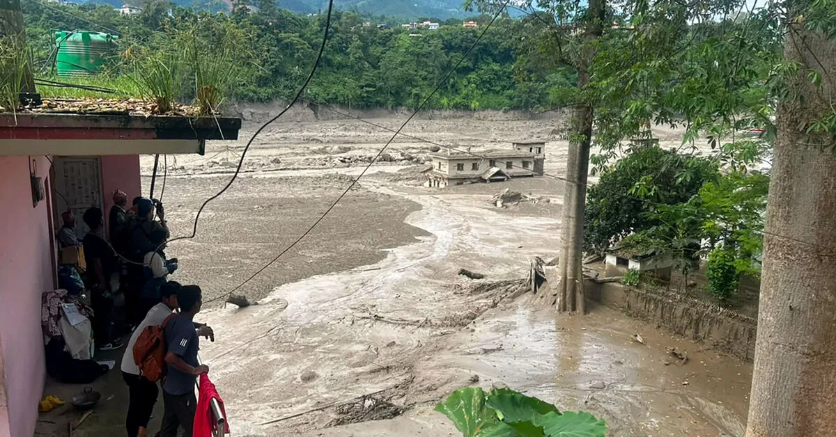 At least eight people have died in Nepal due to floods