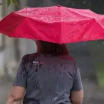 The meaning of stormy weather: rain, thunderstorm, possible squall will move through many areas