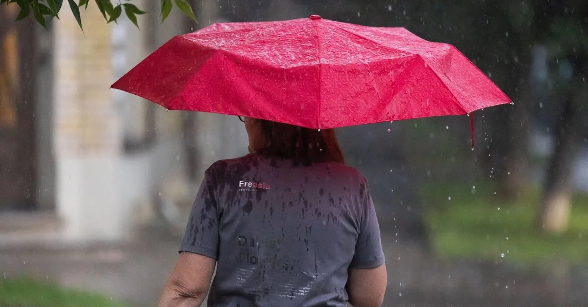 The meaning of stormy weather: rain, thunderstorm, possible squall will move through many areas