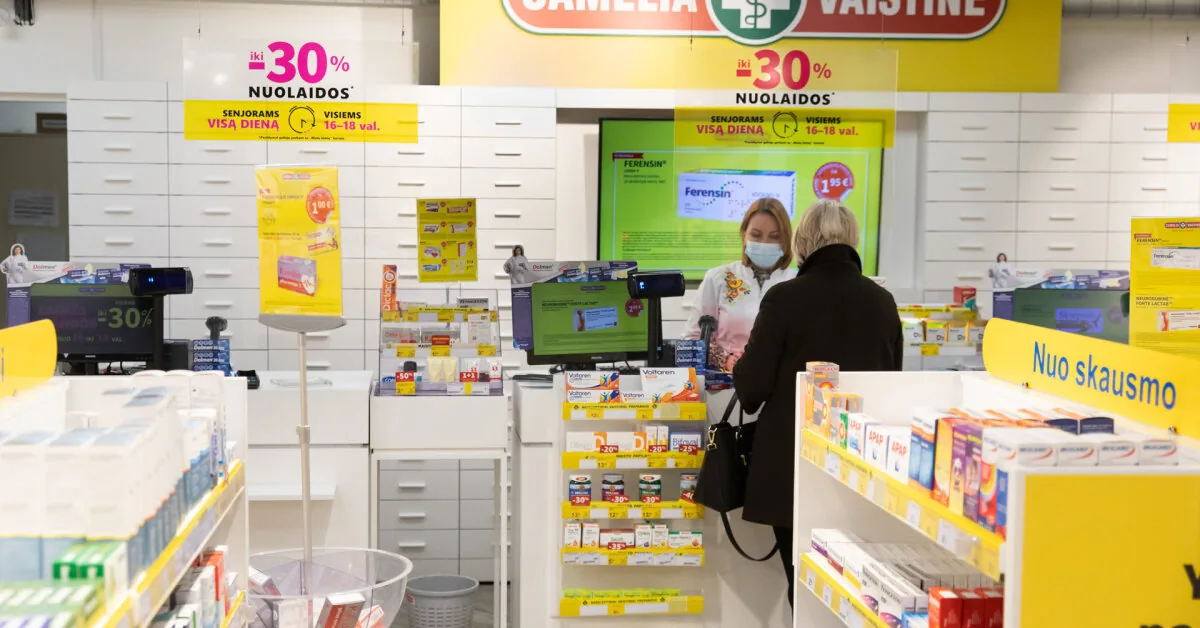 This pharmacy temporarily closed in Vilnius: the reason will surprise you