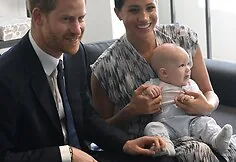 Prince Harry and Meghan Markle with their son Archie, 2019 / Scanpix photo
