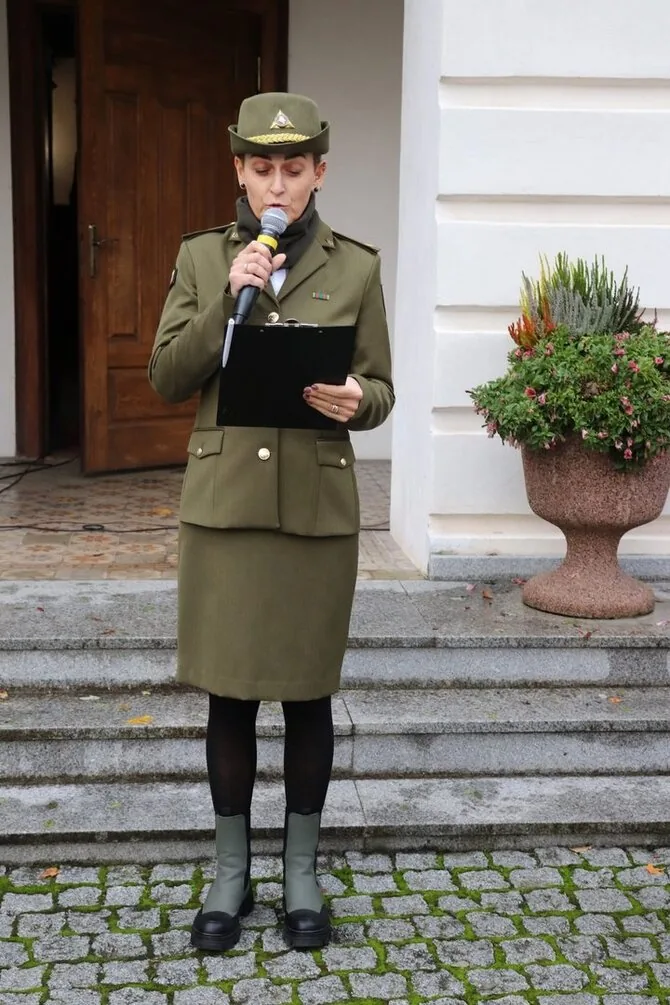 Personal photo/Giedrė joined the Lithuanian Riflemen's Union