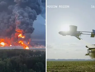 "Over morning coffee": showed a drone attack on the largest Wildberries center in Russia