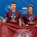 VDU rose to second place in the European student sports ranking