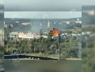 Terrible scenes appeared as Russia attacked shoppers at the shopping center