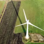 Due to increased wind power generation, the electricity price decreased by 12% last week.