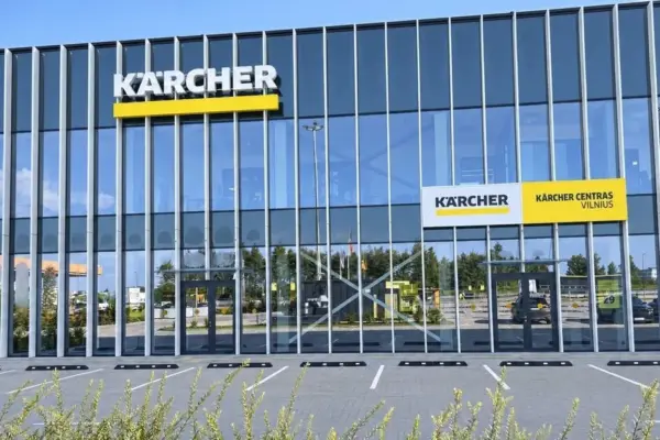In the new „Kärcher“ store – discounts up to 40% throughout September.