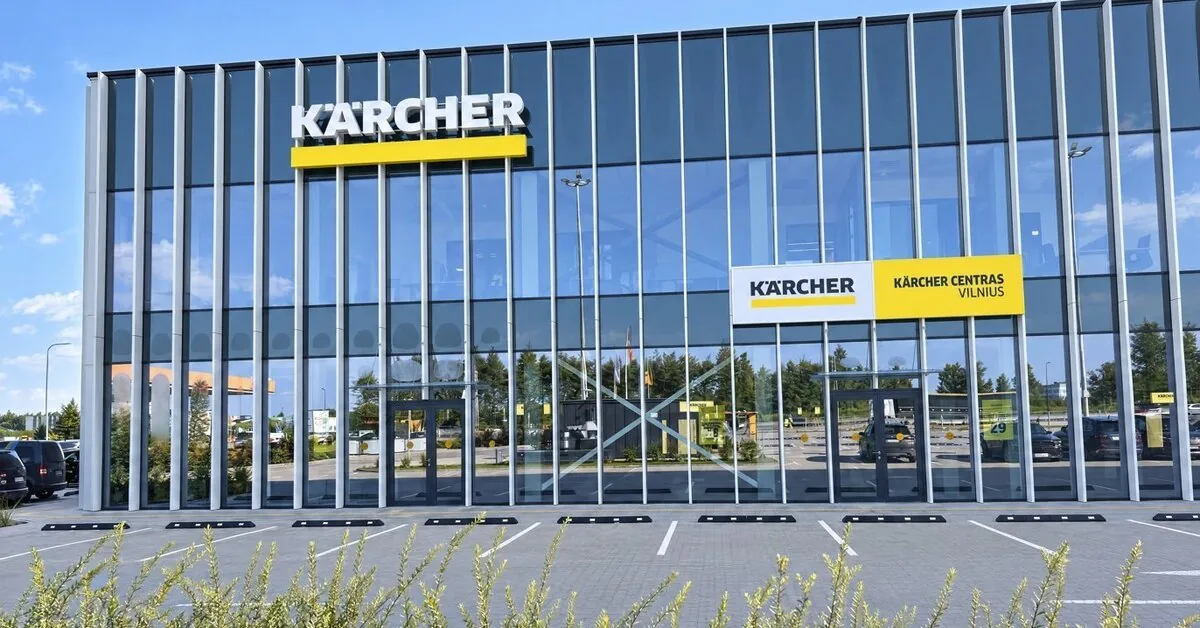 In the new „Kärcher“ store – discounts up to 40% throughout September.