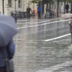 Weather forecaster – about weather changes: continuous rain