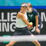 Justina Mikulskyte failed to qualify for the main WTA tournament in São Paulo