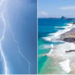 Sudden – a dazzling flash: terrible, what happened to a tourist on a Brazilian beach