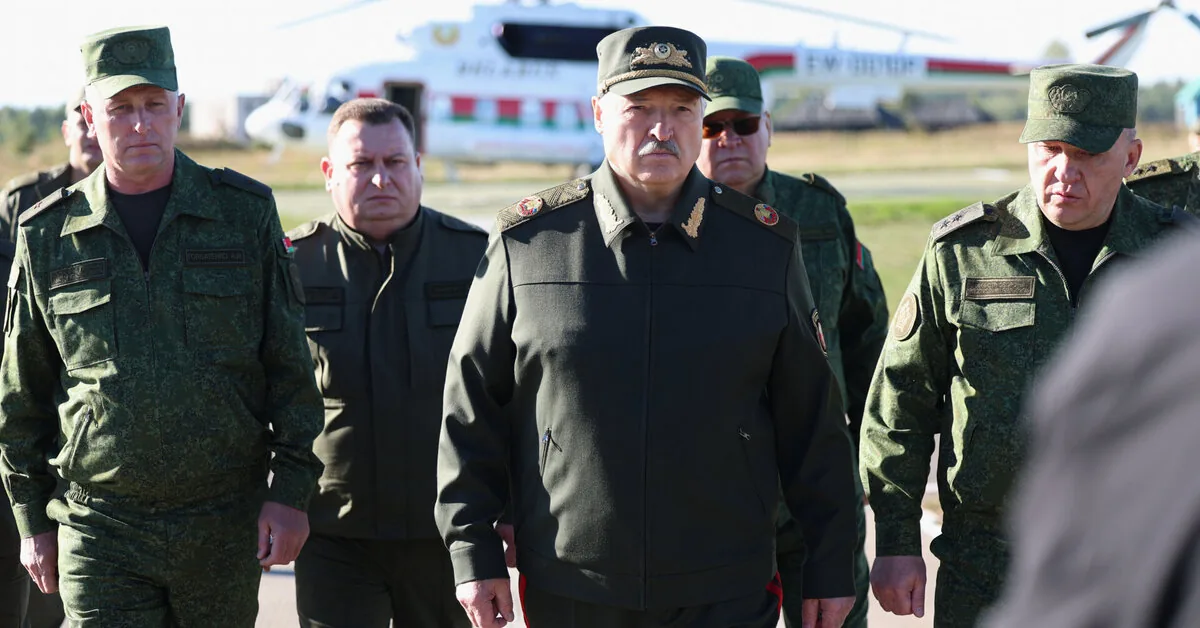 Belarus has started military exercises next to Poland and Lithuania