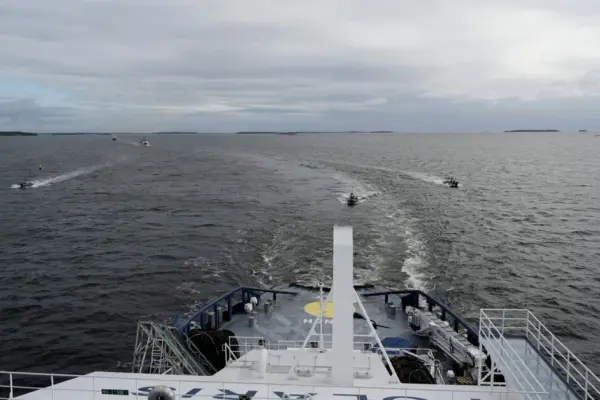 After acts of sabotage against underwater cables, Finland conducted exercises in the Baltic Sea