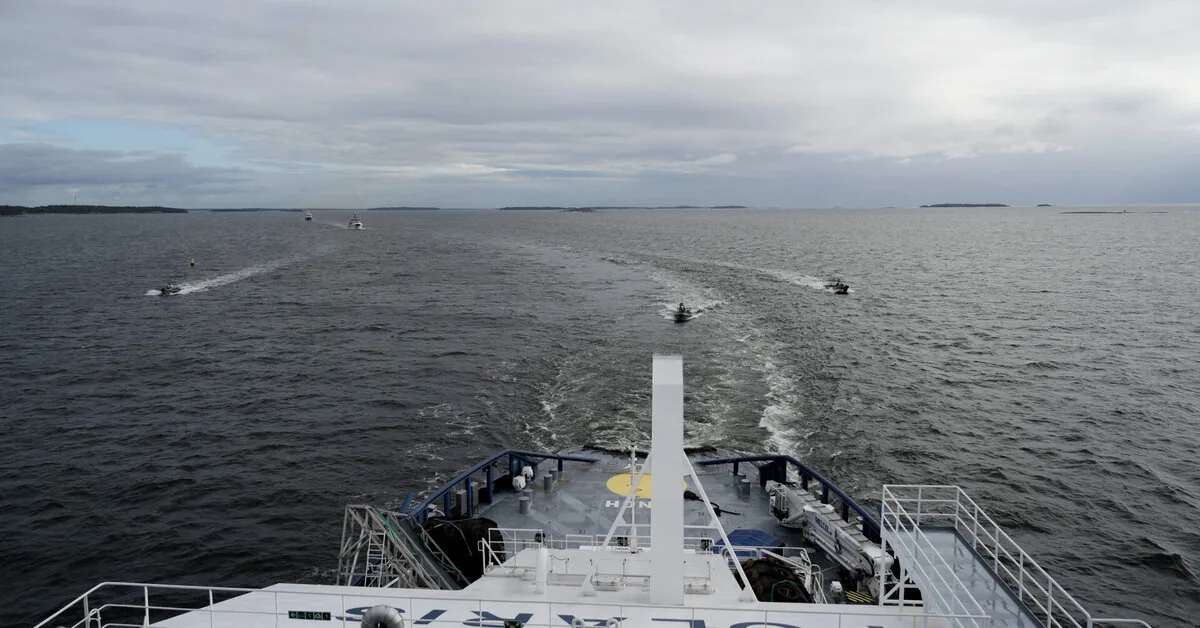 After acts of sabotage against underwater cables, Finland conducted exercises in the Baltic Sea