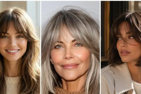 Bangs are back: 7 autumn hairstyles that highlight the eyes