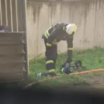 Vilniaus rajone per gaisrą žuvo žmogus