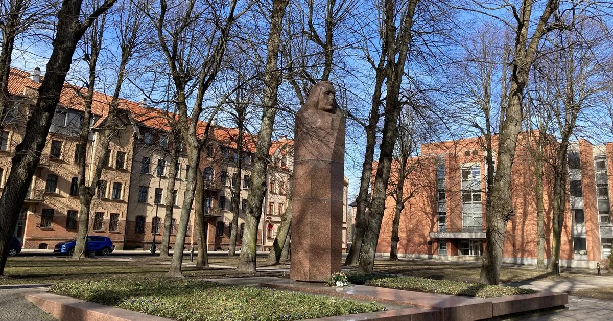 Kristijonas Donelaitis Square in Klaipėda will be renovated: works will cost over one million euros