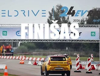 Eldrive 24h race is taking place in Panevėžys, 13 teams are competing