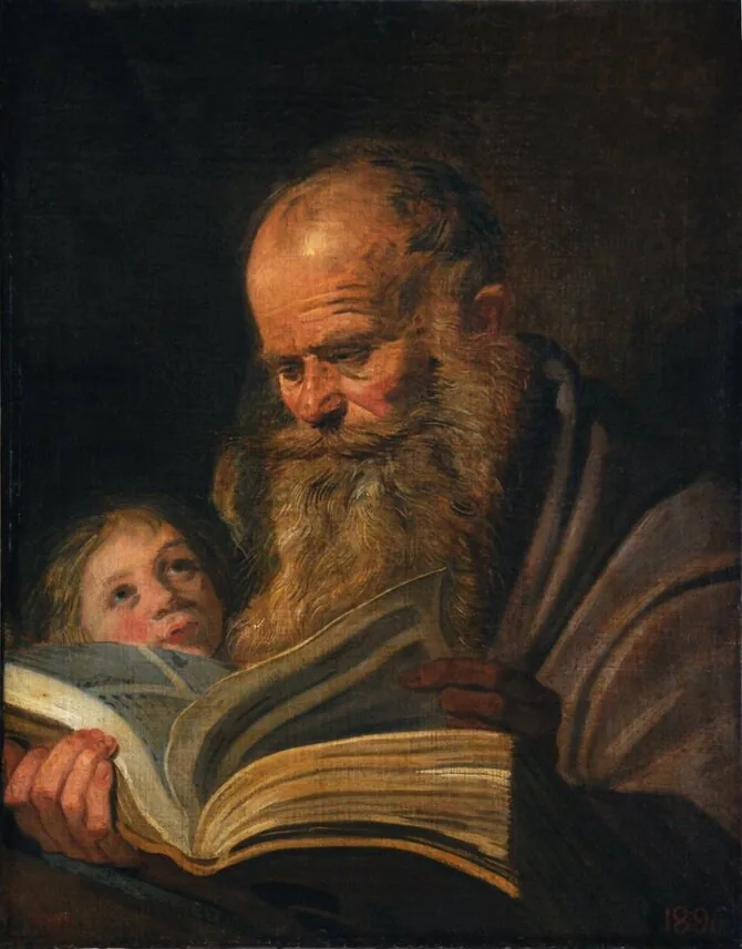 Odesos Vakarų ir Rytų meno muziejaus nuotr./Frans Hals. Šv. Matas. Apie 1625. Drobė, aliejus