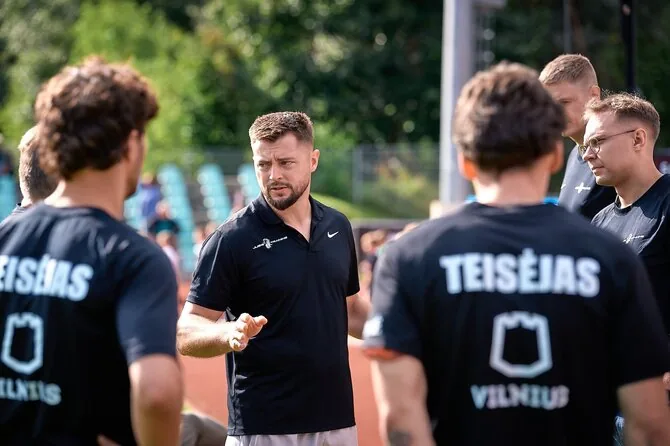 Luko Grusecko ir Evelinos Sabaliauskaitės nuotr./Mantas Jusis