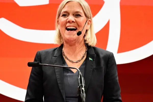 The Speaker of the Swedish Parliament tasked opposition leader Magdalena Andersson with forming a government