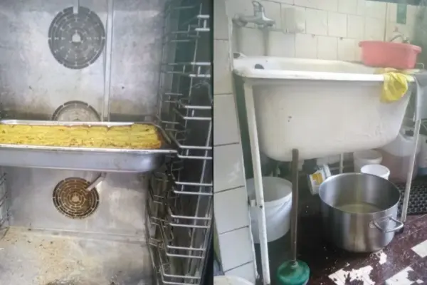 In the high school kitchen – a series of violations: the food supplier's activity has been suspended