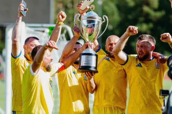 Ukrainians triumphed at the European Journalists' Football Championship in Druskininkai
